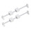 Linear Bearing Slide Set 10-350 Rods, 100-3010mm 3