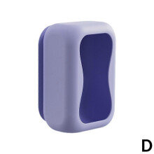 (Purple) Fashionable Silicone Classic Easy Use Quality Suction Box Tissue Desktop Premium Tissue Capacity Drawer Cup to Large