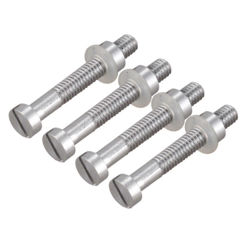 4Pcs M2.5x18.5mm Turntable Phonograph Screws,Hardware Replacement Headshells Stylus Mounting Vinyl 1