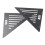 For  K75 Motorcycle Aluminium Side Panel Side Cowl Fairing Cover Frame Guard Protector Accessories 4