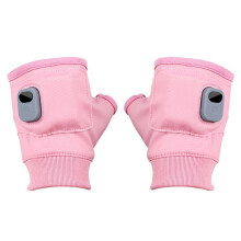 Rechargeable Portable Heating Gloves Heated Fingerless Gloves with Digital Display Thermostatic Heated Gloves A