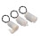 8pcs White Silent  Submersible Pump for DC3V 5V for Computer Water Cooling USB Powered Vertical 5