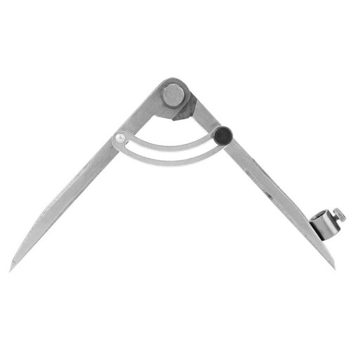 200mm Drawing Wing Leather DIY Adjustable Creaser Wing Divider,Rotating  Tool Leathercraft Compasse 1