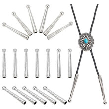 Bolo Tie Heads, 2 Polegadas de Comprimento Cord End Caps Bolo Hat Fivela Substituição para DIY Artesanato Roupas Decoração Design Fazendo A