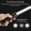 Flashlight  Led Flashlight  Scuba Flashlight - Aluminum Alloy Rechargeable Flashlight  Bright Flashlight for Hiking, Trekking 4