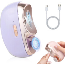 Electric Nail Clipper for Seniors with Precision LED Lighting, 3 in 1 Nail Care, 1PCS