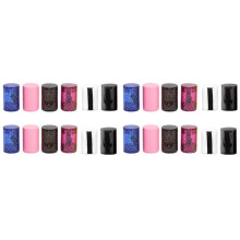 24 Pcs Universal Plastic Assorted Finger Shakers  Percussions for Guitar, Ukulele and Banjo