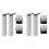 8Pcs Replacement Part Kit for REDKEY W15 Wet Dry Vacuum Cleaner, 4 Roller Brush 4 Filter 1