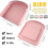 4pcs Sandwich Containers, Reusable Sandwich Box Container for Kidswg 4
