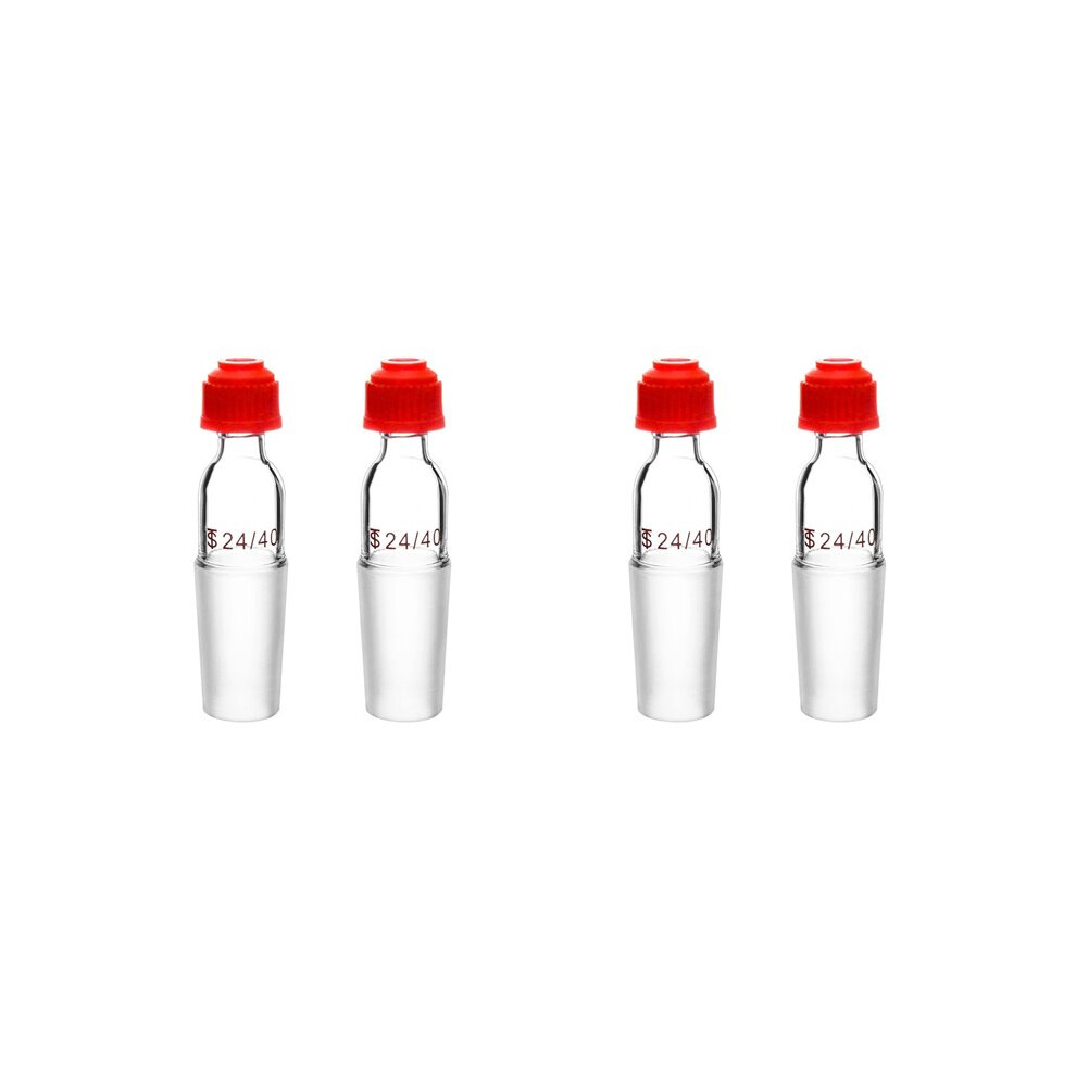 Thermometer Inlet Adapter With 24/40 Inner Joint,4Pcs Glass Thermometer Adapter For Distillation Apparatus Chemistry Lab 6031227340529