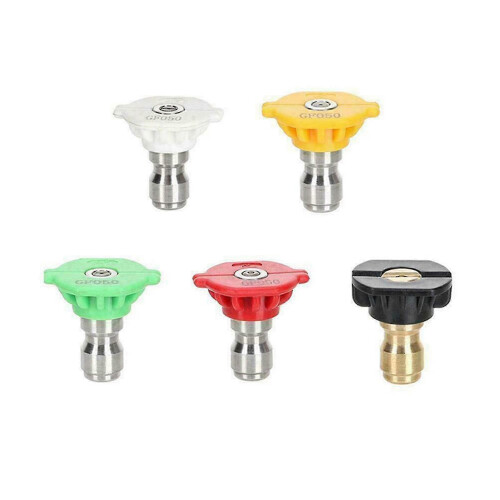 High Pressure Washer Spray Nozzle Quick Connect Portable Durable Universal Car Accessories 2