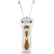 Electric Women Epilator Men Body Face Leg Neck Facial Hair Remover for Lady with Cotton Thread Makeu