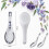 8 Pieces Ceramics Soup Spoons Nese And Porcelain Pattern Spoons Flatware - RiRi 2