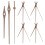 5 Sets Wooden Clock Hands Replacement Clock Hands Repair Clock Hands Hanging Clock Hands for DIY 1