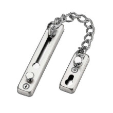 (Steel) High Quality Stainless Steel Door Security Chain Lock With Screws For Hotel Home - PJ