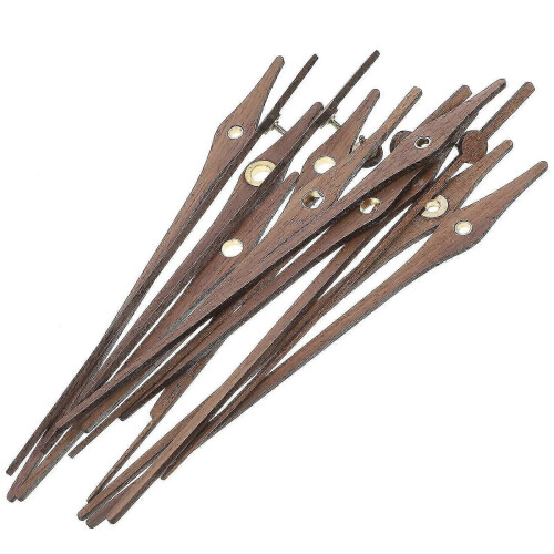 5 Sets Wooden Clock Hands Replacement Clock Hands Repair Clock Hands Hanging Clock Hands for DIY 2