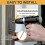 2-Pack Door Barricade Brackets for Security - Prevent Unauthorized Entry, Drop Open Design 5