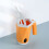 Cat Litter Scoop Large Capacity One-Piece Yellow 2