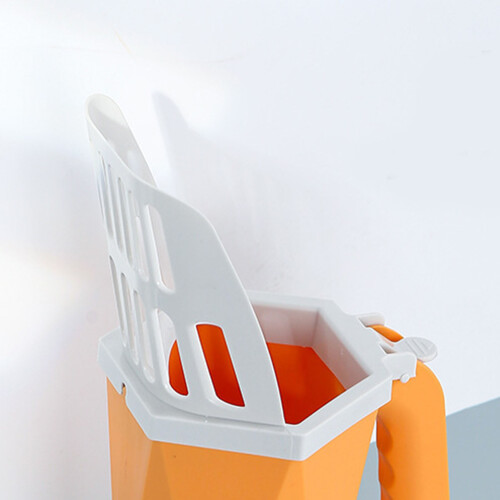 Cat Litter Scoop Large Capacity One-Piece Yellow 2