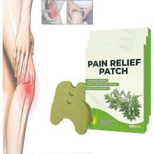 (3 Pack - 30pcs)Knee Pain Relief Patches, Pain Relief Patch For Knee, Warming Herbal Plaster Wormwood Heat Patches Relief Of Back, Neck, Shoulder Pain