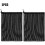 2 Pack Pond Pump Blocking Bags, Industrial Filter Net, for Biological Pond Filter, Black 2