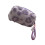 Adorable Heart Design Makeup Pouches Soft Fabric-Purple 1