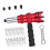 Efficient Rivet Tool Set 100pcs Rivets 4pcs Adapter Aluminum 1
