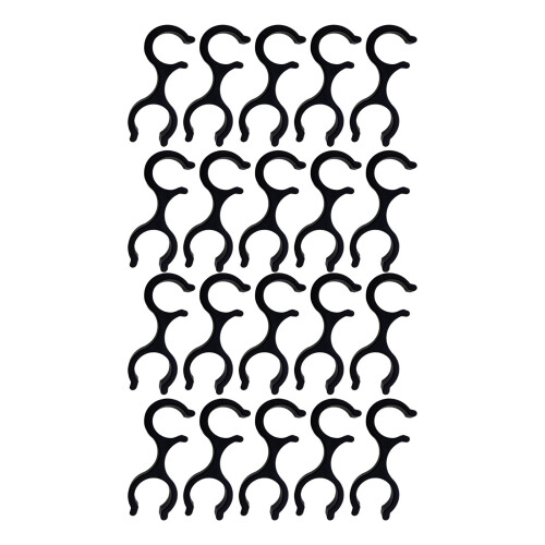 Multiurpose Hiking Poles Coupler for Connecting Poles-20 pieces