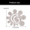 Round Leather Cutting Tool Metal Corner Cutting Ruler Circle For 3