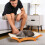 Direct current Neat Sisal Puss Scratching Bed with Removable 4