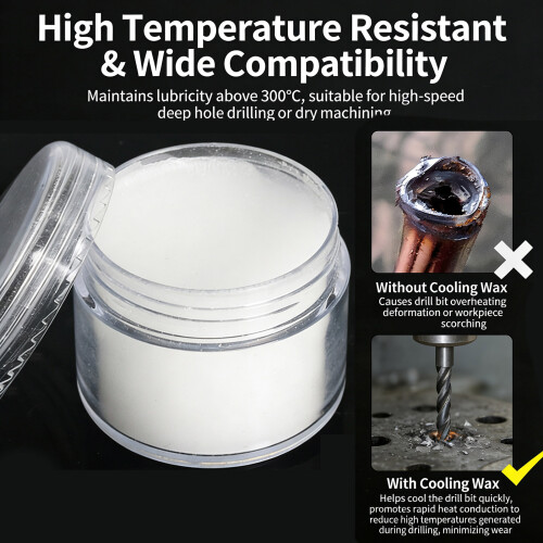Efficient Lubrication Cooling Wax For Drill Bit Enhances-1 pack 1