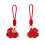 High Quality PU Leather Keychain with Couple-Be blessed soon 5