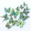 (Green) 12pcs 3d Double-layer Simulation Butterfly Stickers Creative Simulation Butterfly Refrigerator Self-adhesive Decor 1