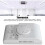 Central Air Conditioning Thermostat, Adjustable Mechanical Switch for Heating and Cooling, Wall Mounted 2