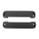Cabinet Drawer Door Plastic Handle Pull Knob 120mm 4.7" 2 Pcs 1