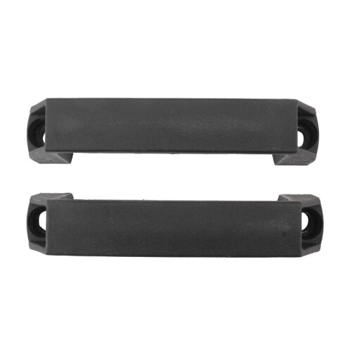 Cabinet Drawer Door Plastic Handle Pull Knob 120mm 4.7" 2 Pcs
