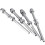 50 Pcs Stainless Steel Handrail Railing Cable Tensioner Threaded Stud End Fitting For 1/8 Inch Cable Wire (50 Pack) 3