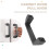 Cabinet Drawer Door Plastic Handle Pull Knob 120mm 4.7" 2 Pcs 6