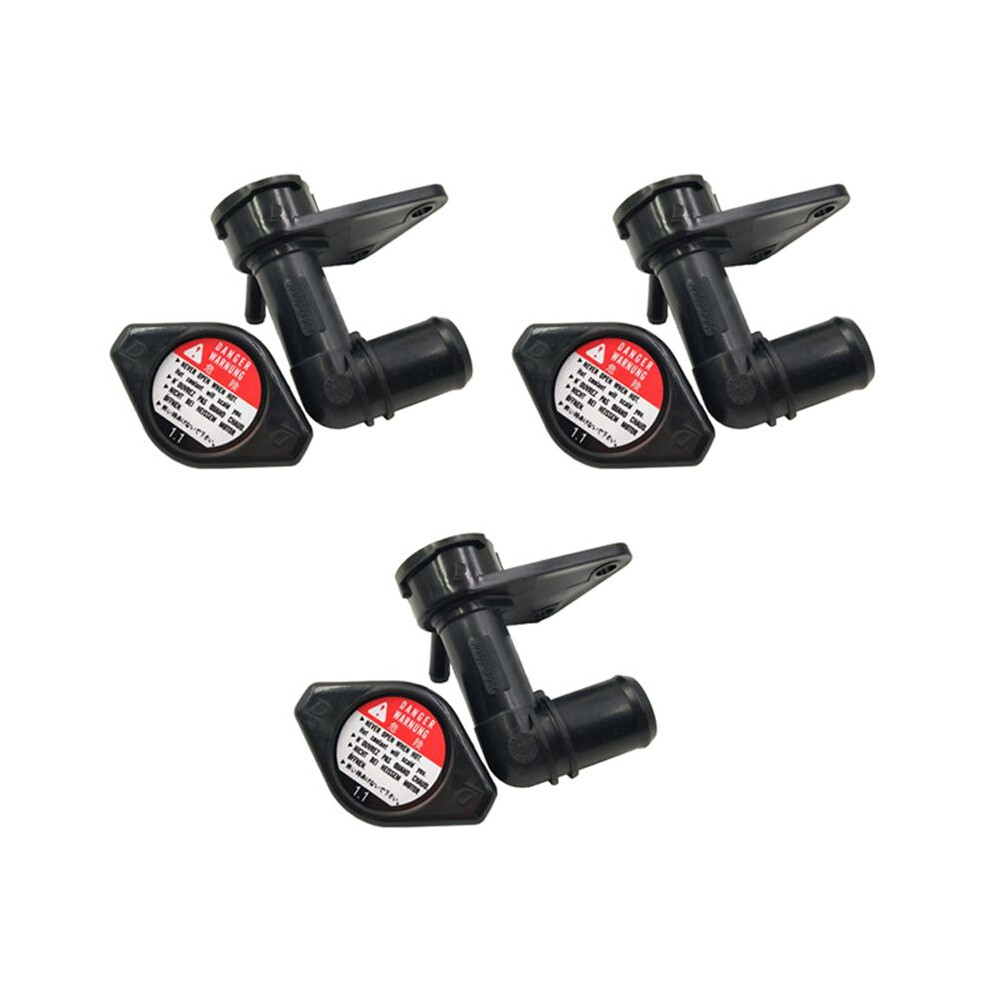 3X Radiator Water Filling Kit For Dx Ex 2006-2011 19050-Rnb-A01 Black 6031611104485