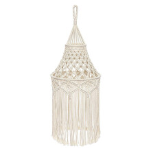 Macrame Lamp Shade Hanging Pendant Light Cover Modern Office Bedroom Living Room Nursery Dorm Room Bohemian Home Decor