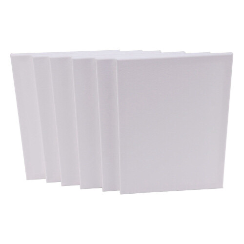 White Blank Artist Canvas Plain Framed Art Painting Stretched Acrylic Board