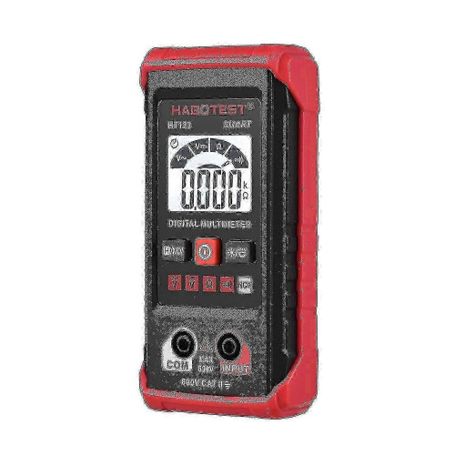HABOTEST HT123 Digital Multimeter Auto Range 2,000 Counts True RMS Measuring with LCD Backlight Flas 2