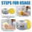 White Shoe Cleaning Cream - 3pcs - PJ 4