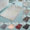 (Grey) Bath Mat Non-slip Quick Dry Polyester Granite Surface Shower Rug For Home - PJ 3