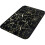 (Black) Bath Mat Non-slip Quick Dry Polyester Granite Surface Shower Rug For Home - PJ 1