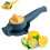 (Blue) Lemon Squeezer, Manual Juicer Lemon Squeezer, Juicer Citrus Lemon Squeezer, New Upgrade Fruit Juicer With Rotation Button Kitchen Tool 1