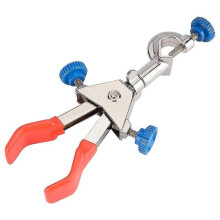 2-Prong Dual Adjust Swivel Clamp, Sturdy 2 Prong Double Adjust Multipurpose 360 Degree Swivel Rubber Coated Clamp - DD0
