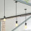 2 Pieces E27 Black Chrome Lamp Ceiling Rose Light Fitting - DD 5