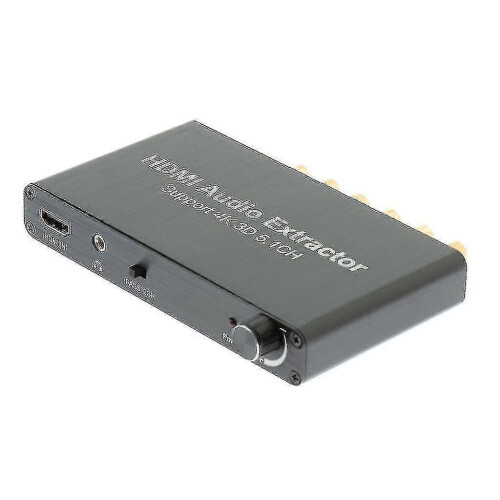 4k 3d 5.1ch Hdmi To Hdmi 3.5mm Coaxial Decoder Audio Extractor Adapter-YKY416 2