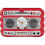 Inflatable Drinks Cooler, Floating ice Box with Jukebox Design, Pool Accessories for Parties, Red - DD01 3
